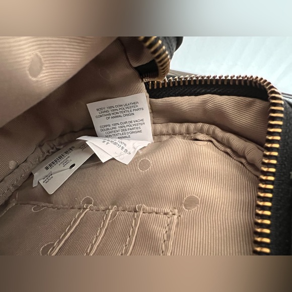 NWT J Crew Womens Devon Camera Small Leather  Black Bag  $128.00. - Picture 9 of 12